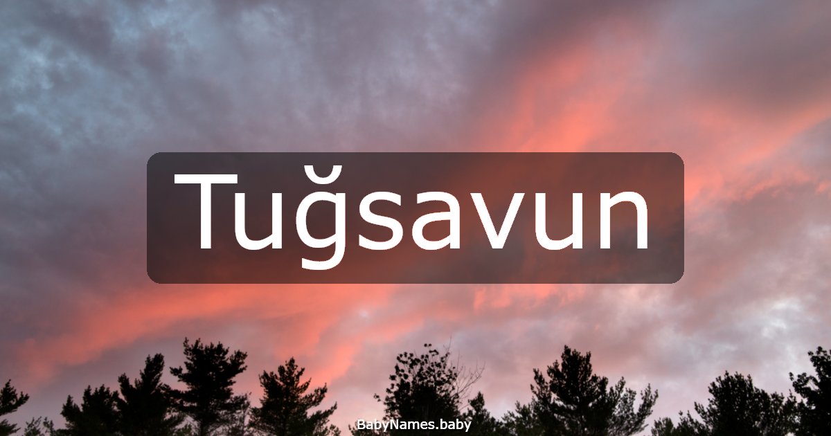 Tuğsavun