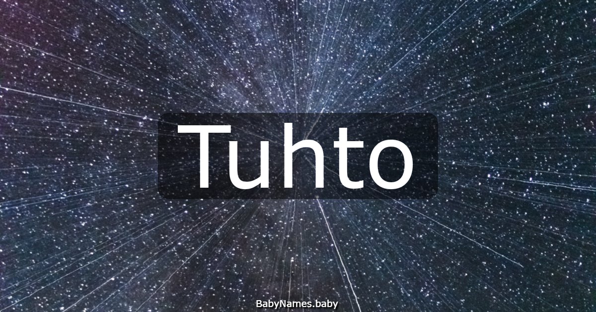 Tuhto
