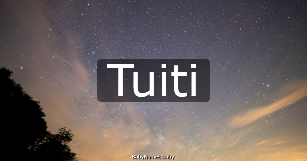 Tuiti