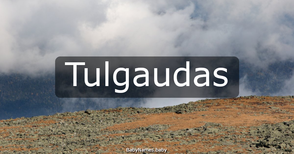 Tulgaudas