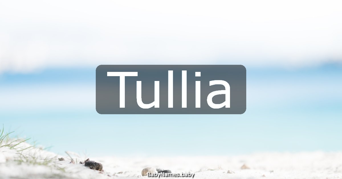 Tullia