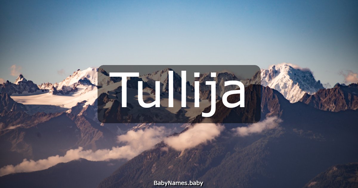 Tullija