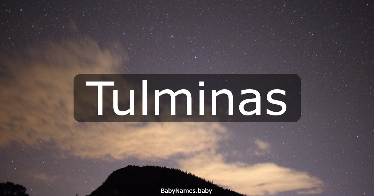Tulminas