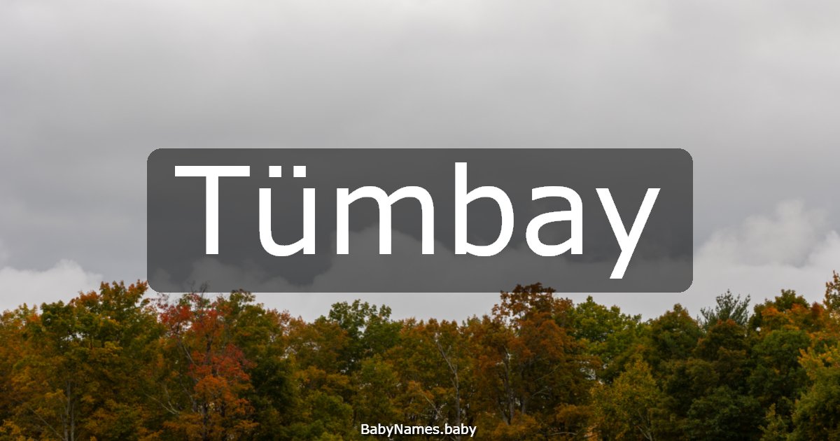 Tümbay