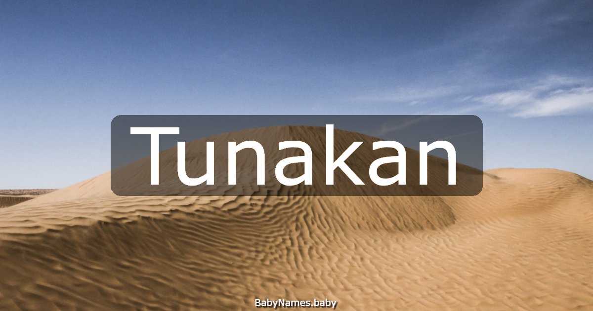 Tunakan