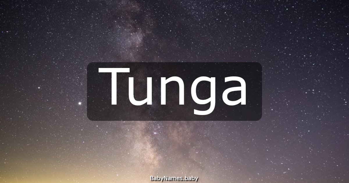 Tunga