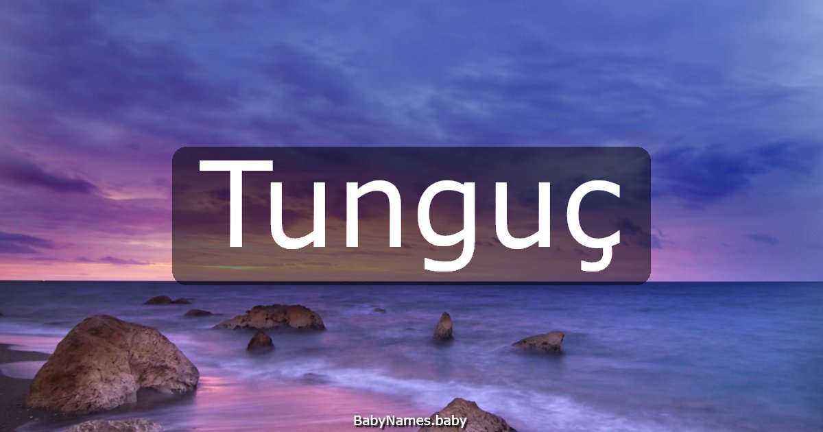 Tunguç
