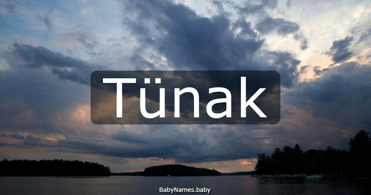 Tünak