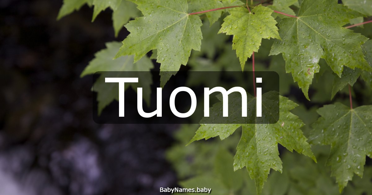 Tuomi