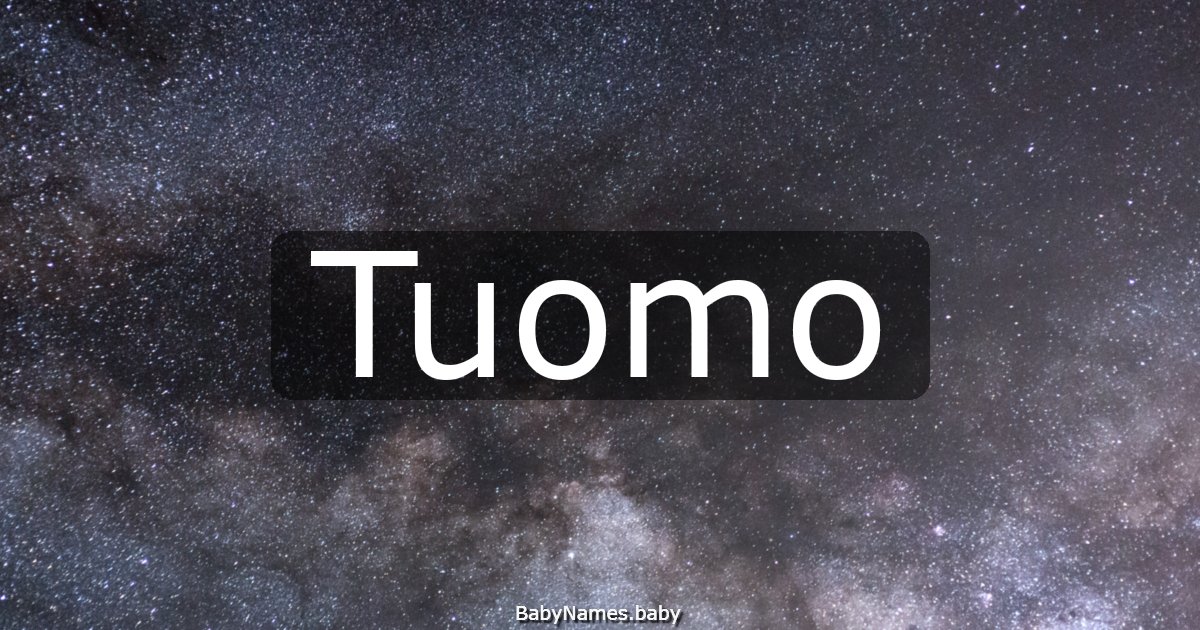 Tuomo