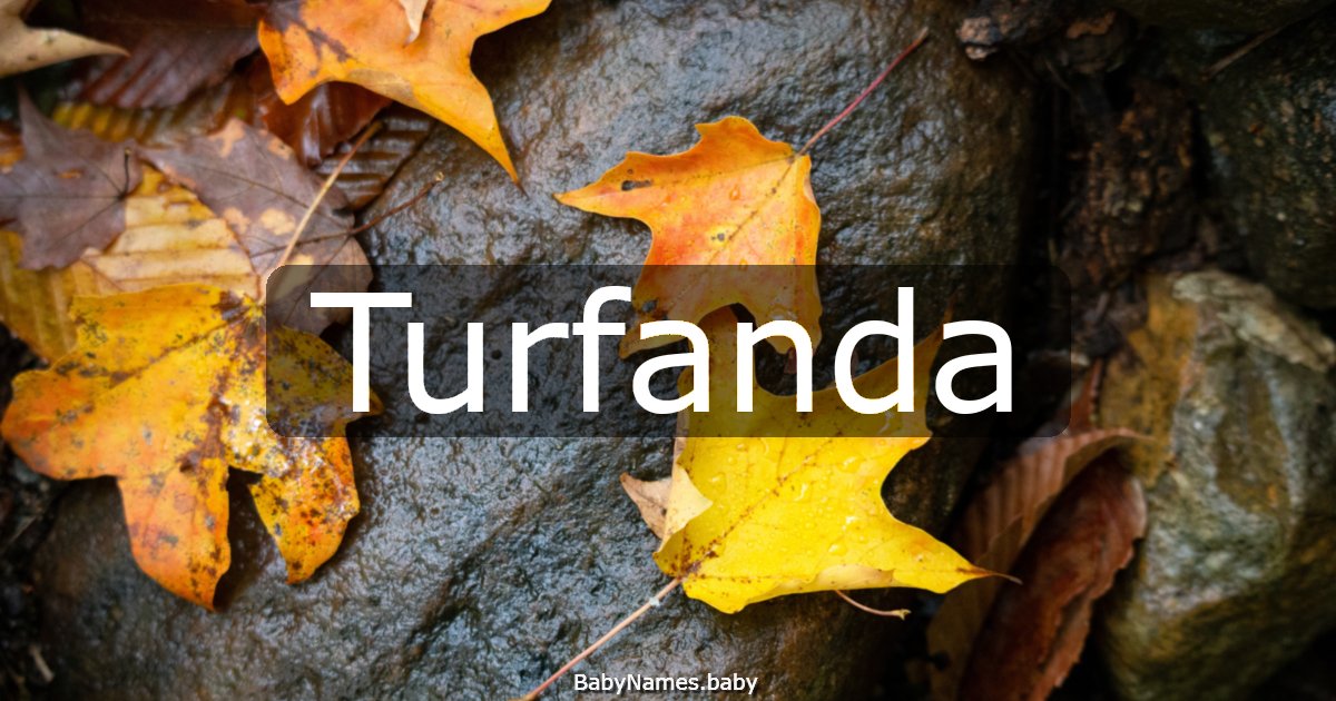 Turfanda