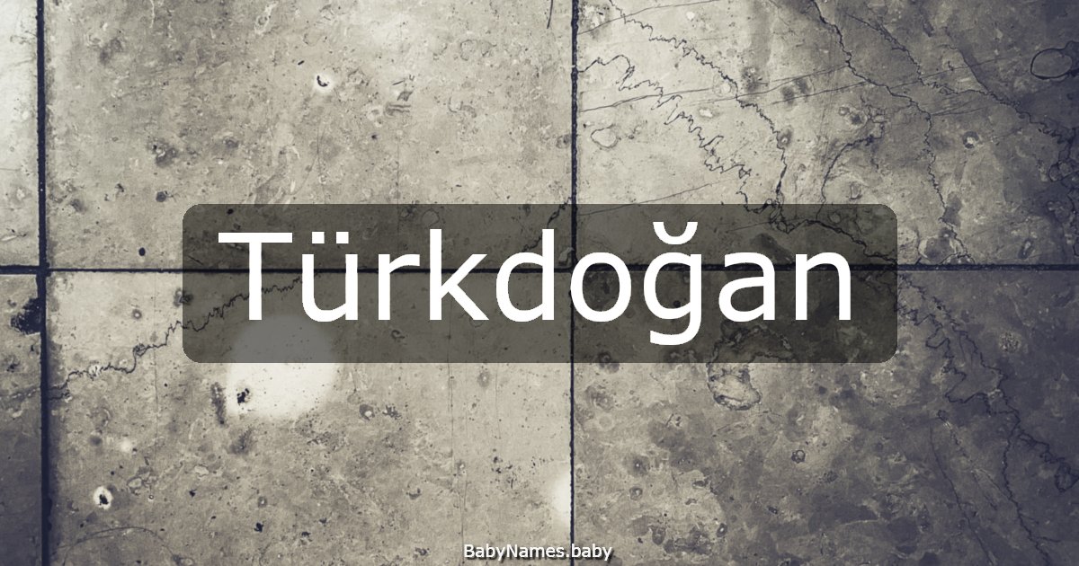 Türkdoğan