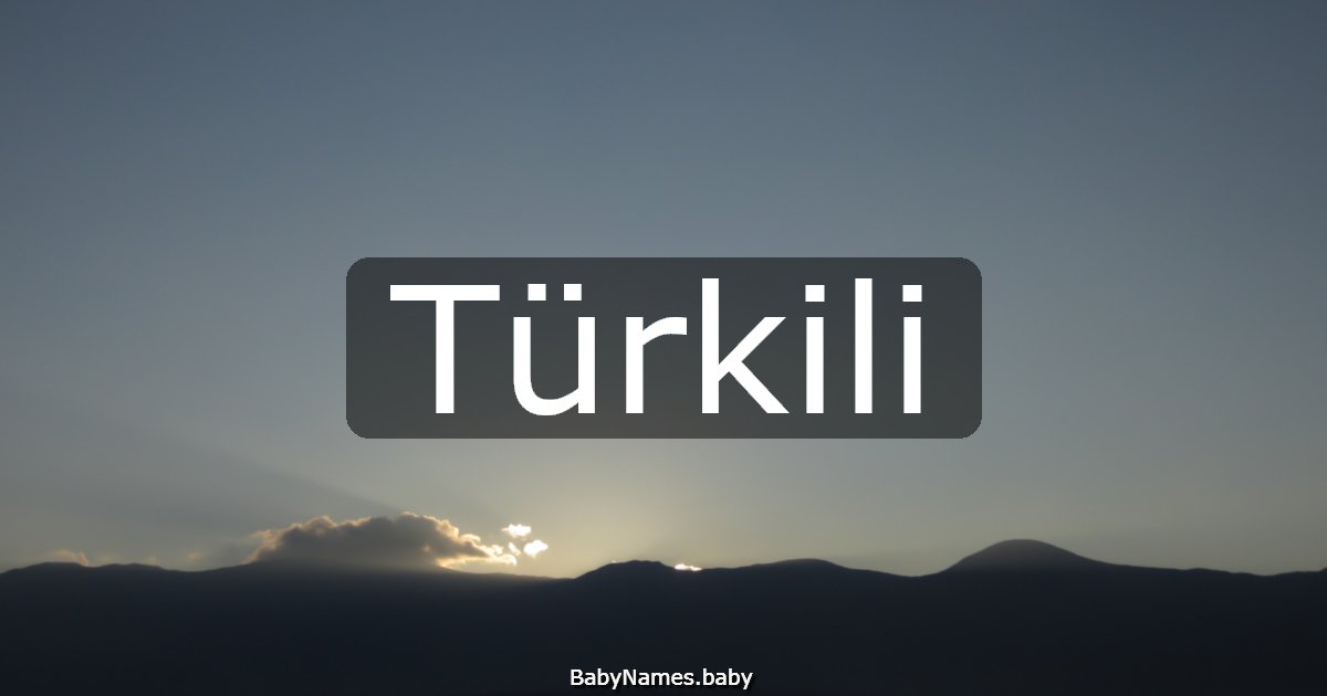 Türkili