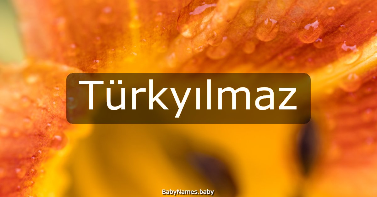 Türkyılmaz