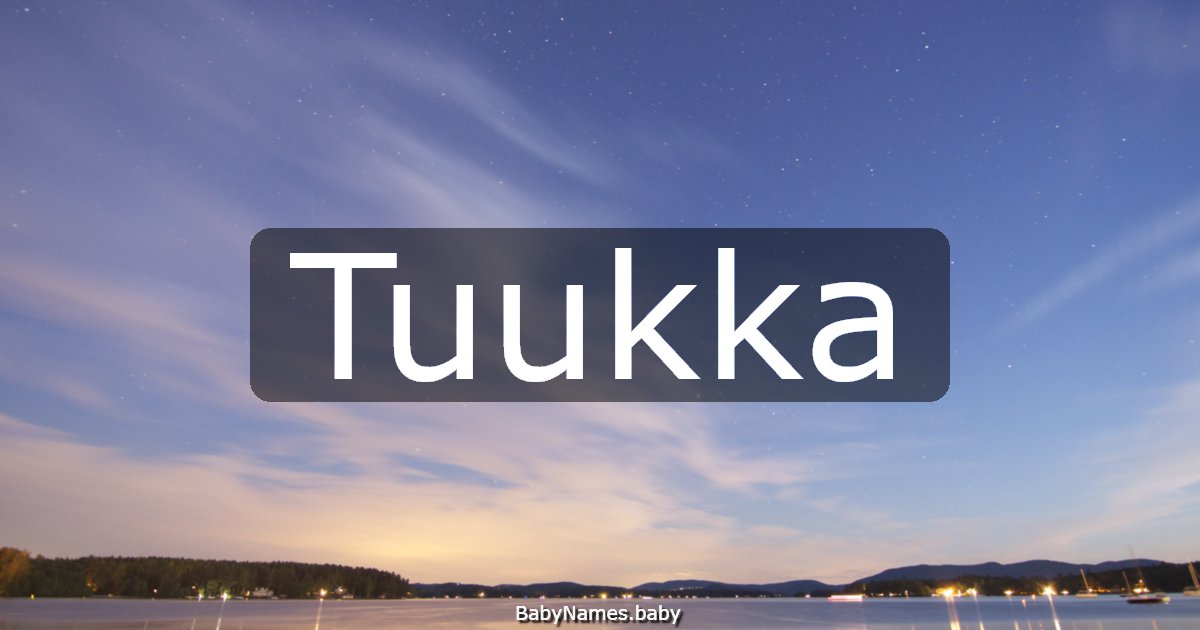 Tuukka