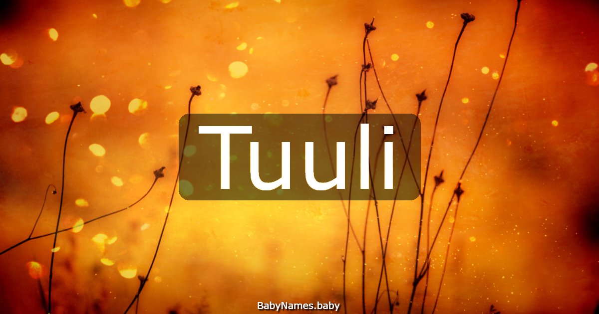 Tuuli