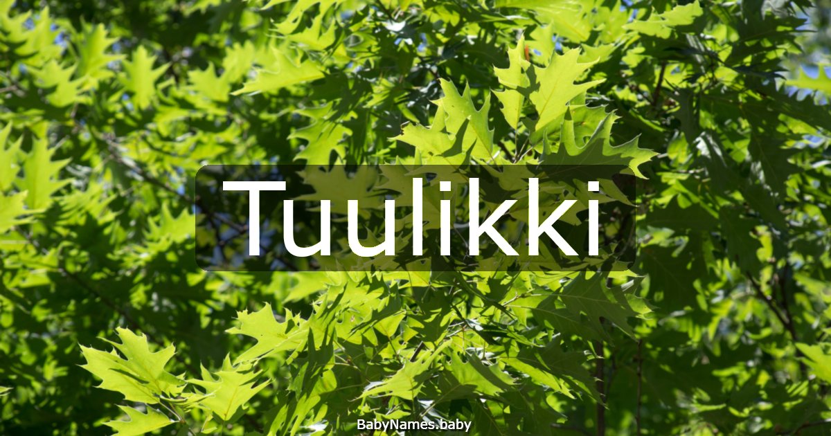 Tuulikki