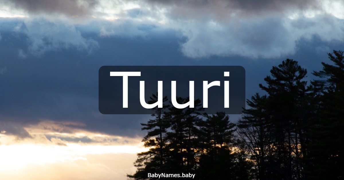 Tuuri