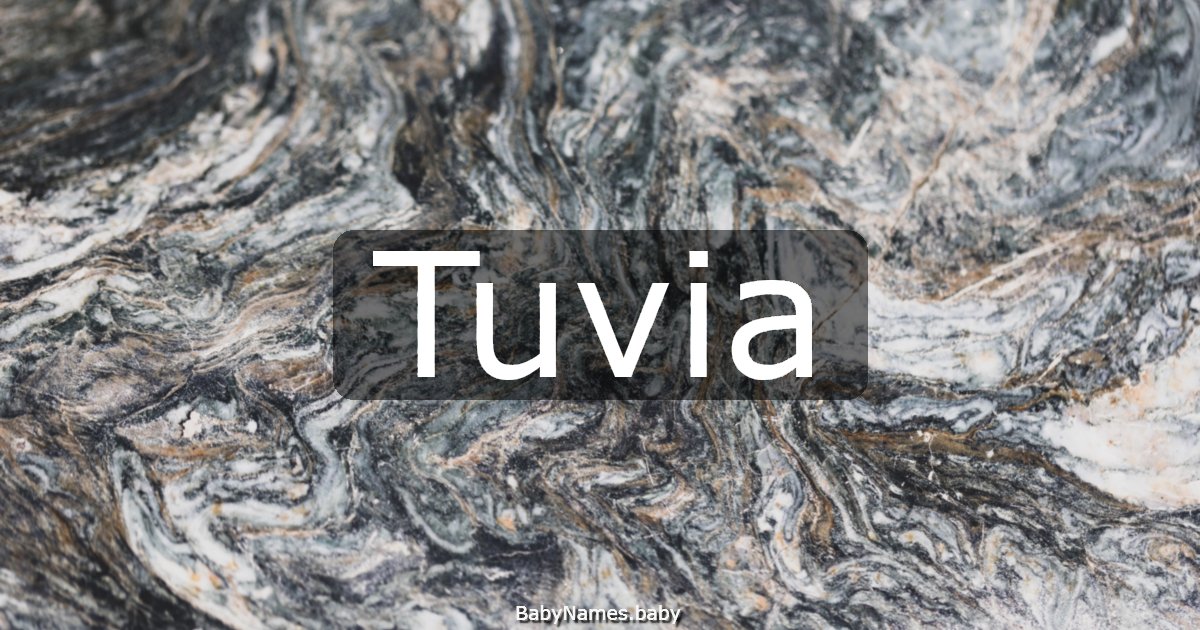 Tuvia