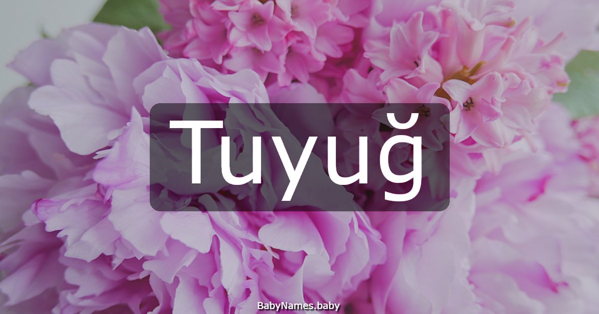 Tuyuğ