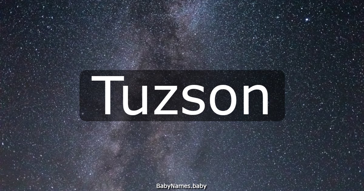 Tuzson
