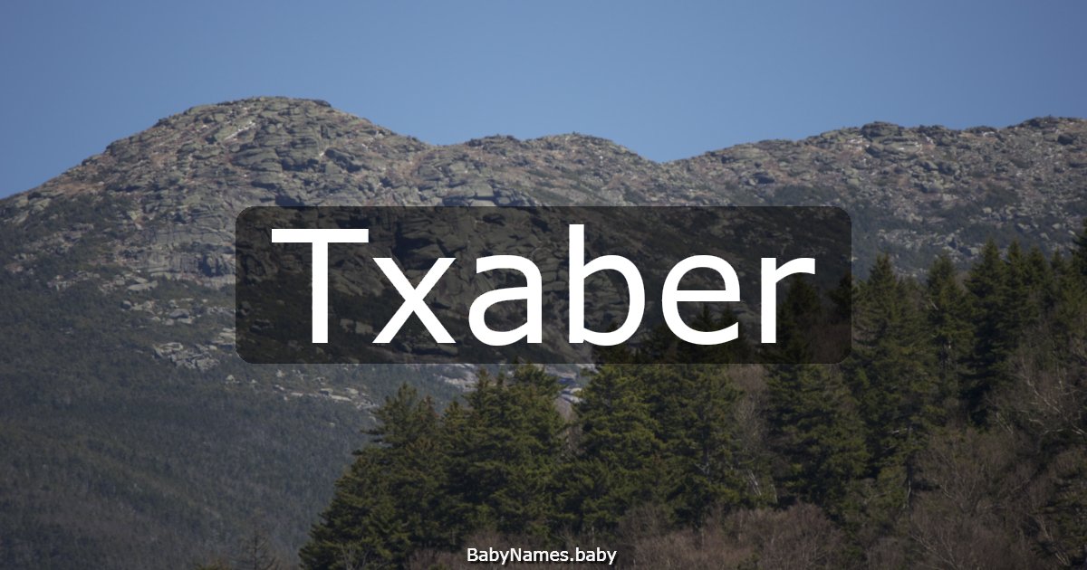 Txaber