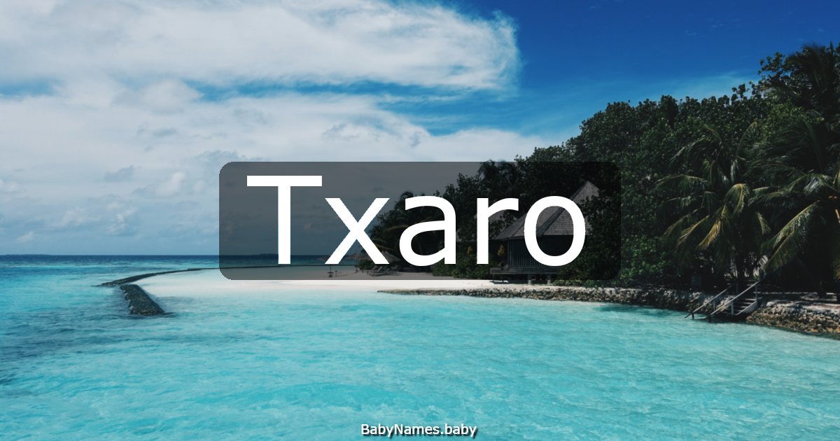 Txaro