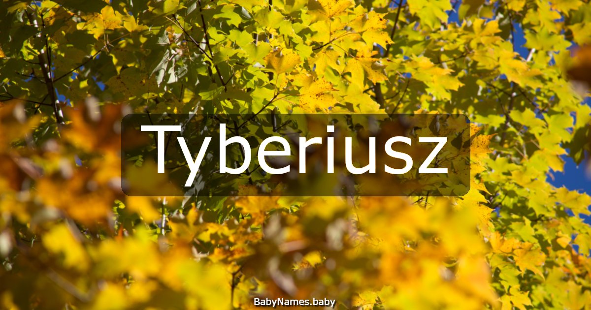 Tyberiusz