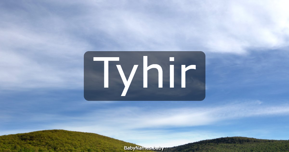 Tyhir