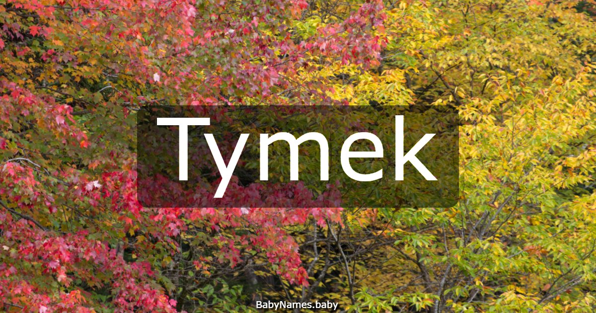 Tymek