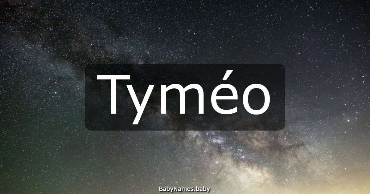 Tyméo