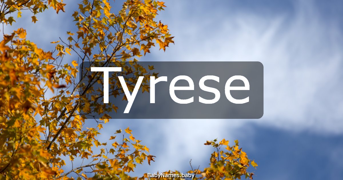 Tyrese