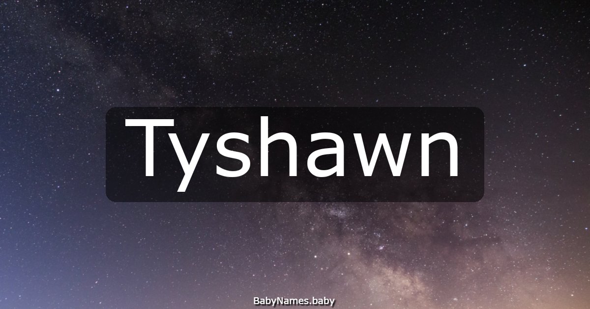 Tyshawn