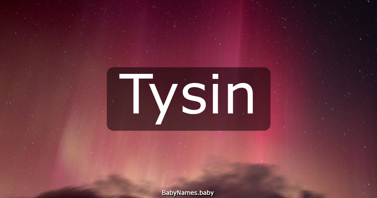 Tysin