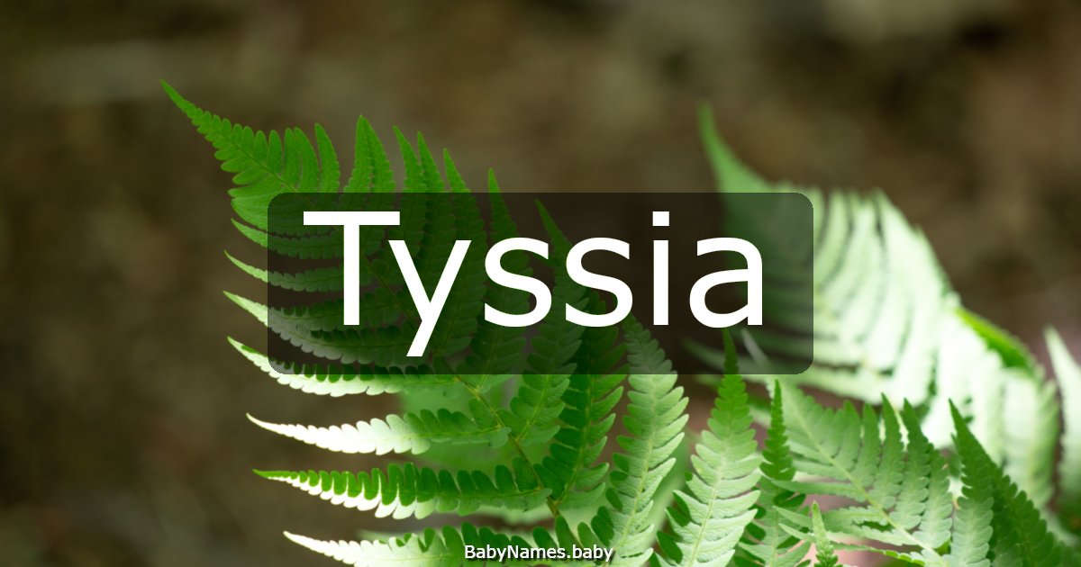 Tyssia