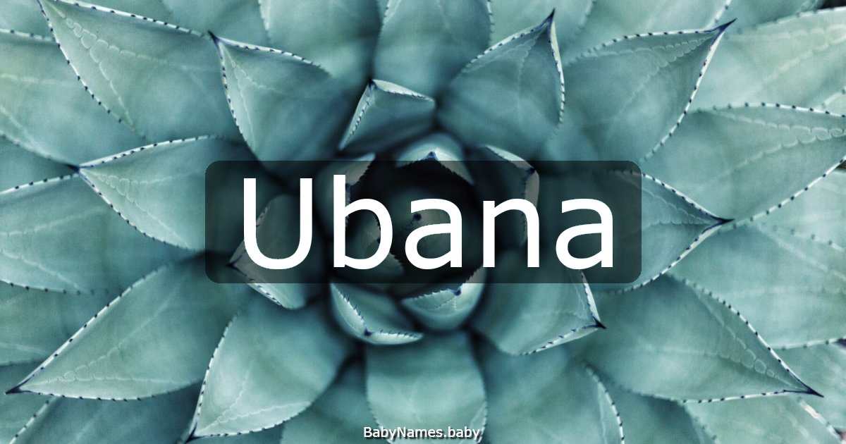 Ubana