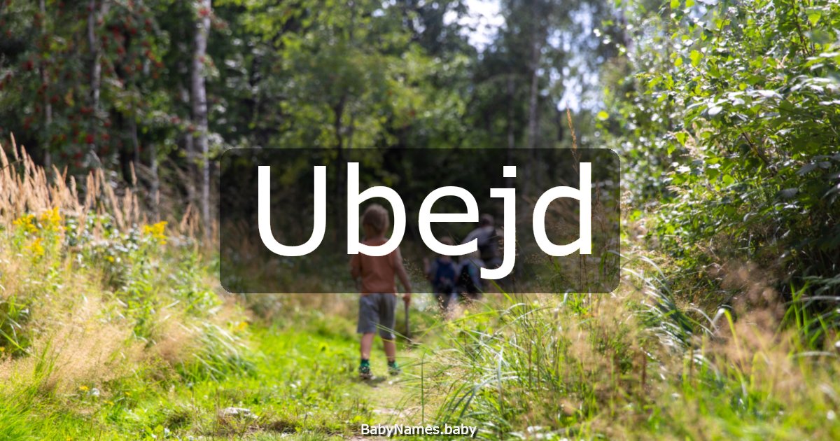 Ubejd