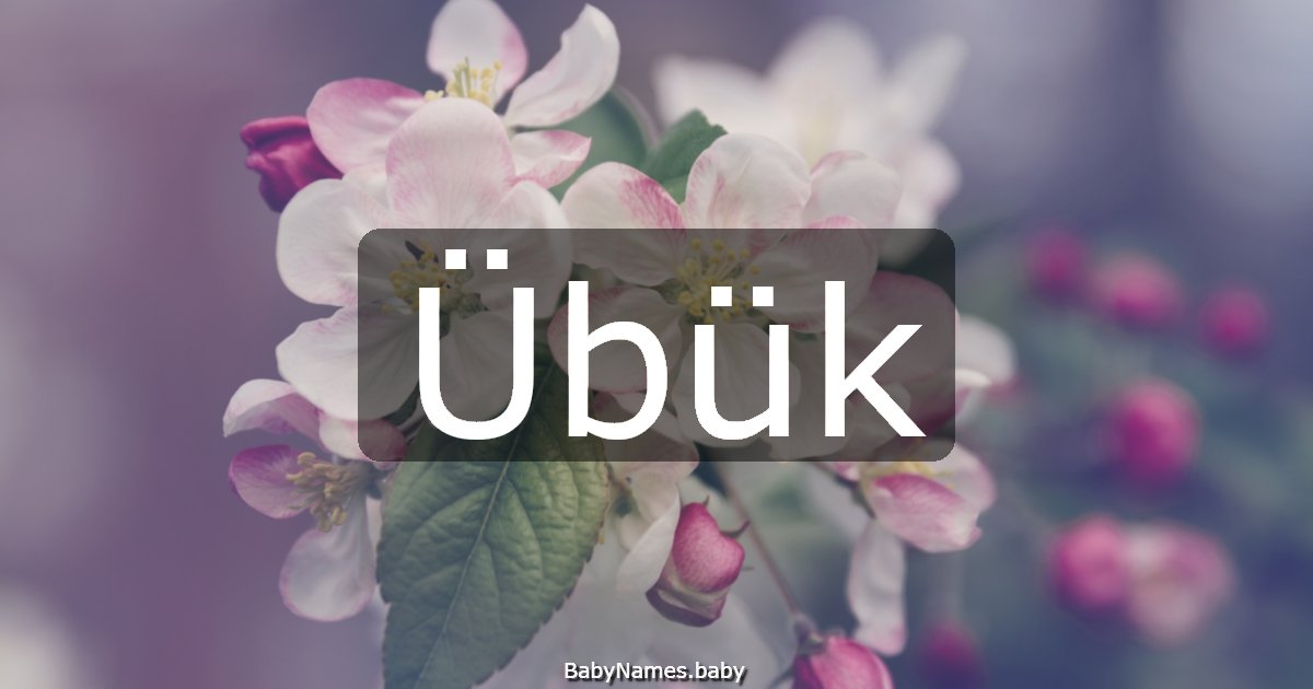 Übük