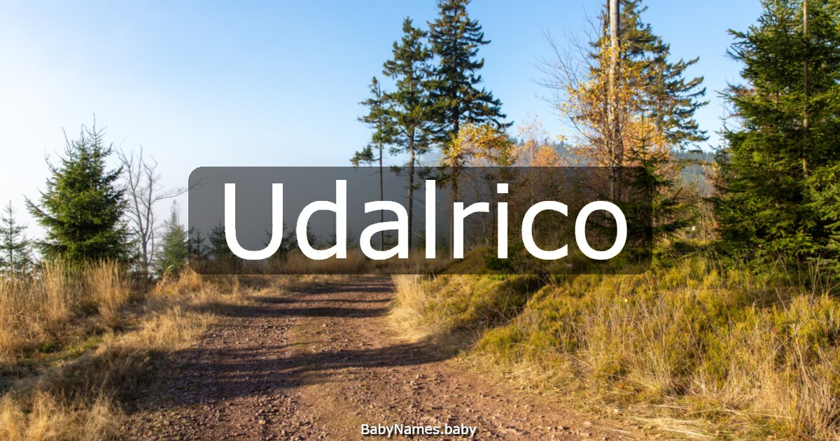 Udalrico
