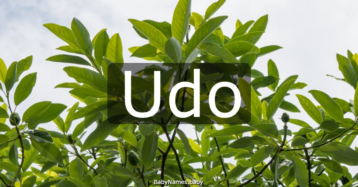 Udo