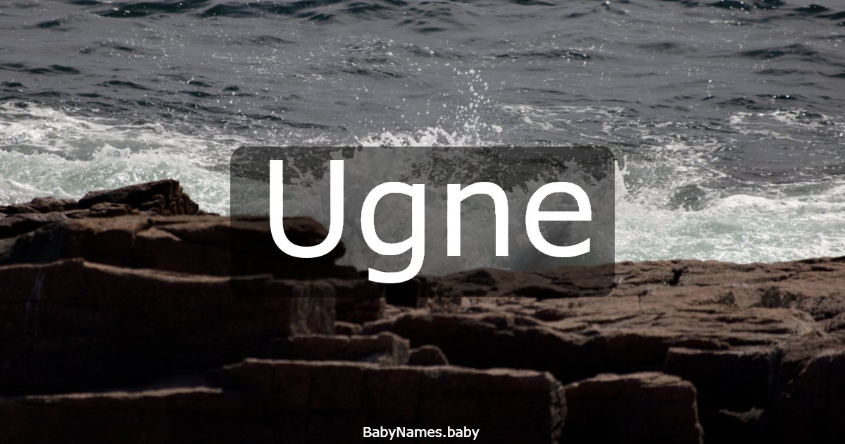 Ugne