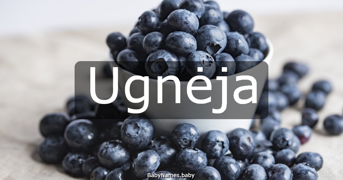 Ugnėja
