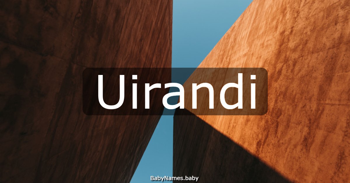 Uirandi