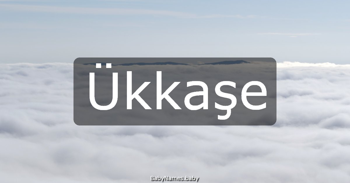 Ükkaşe
