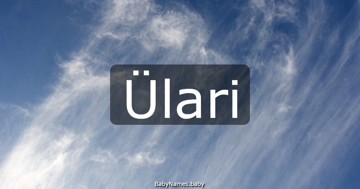 Ülari