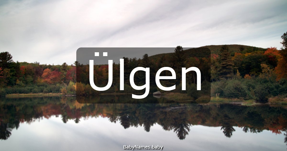 Ülgen