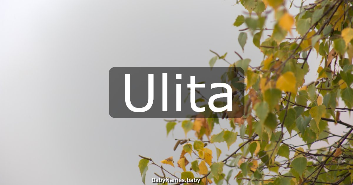 Ulita