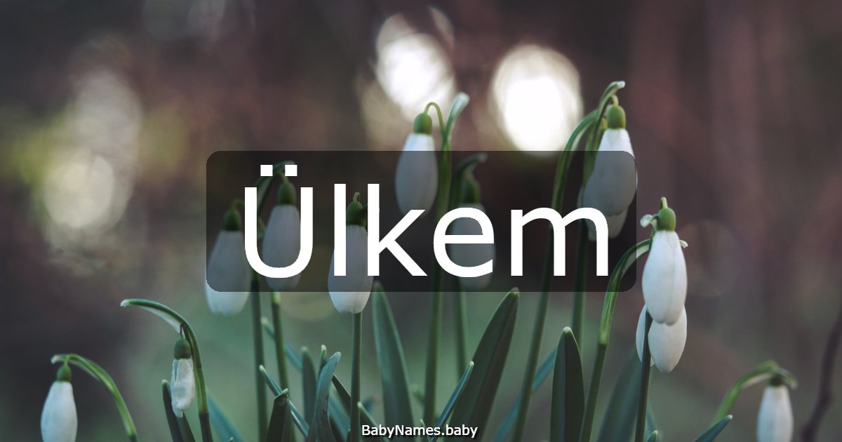 Ülkem