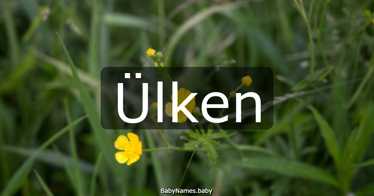 Ülken