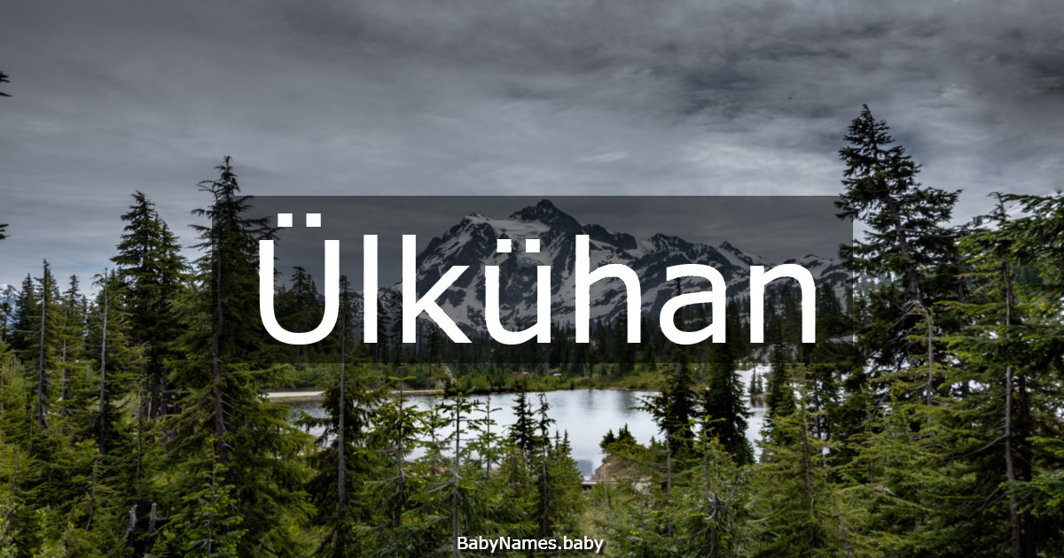 Ülkühan